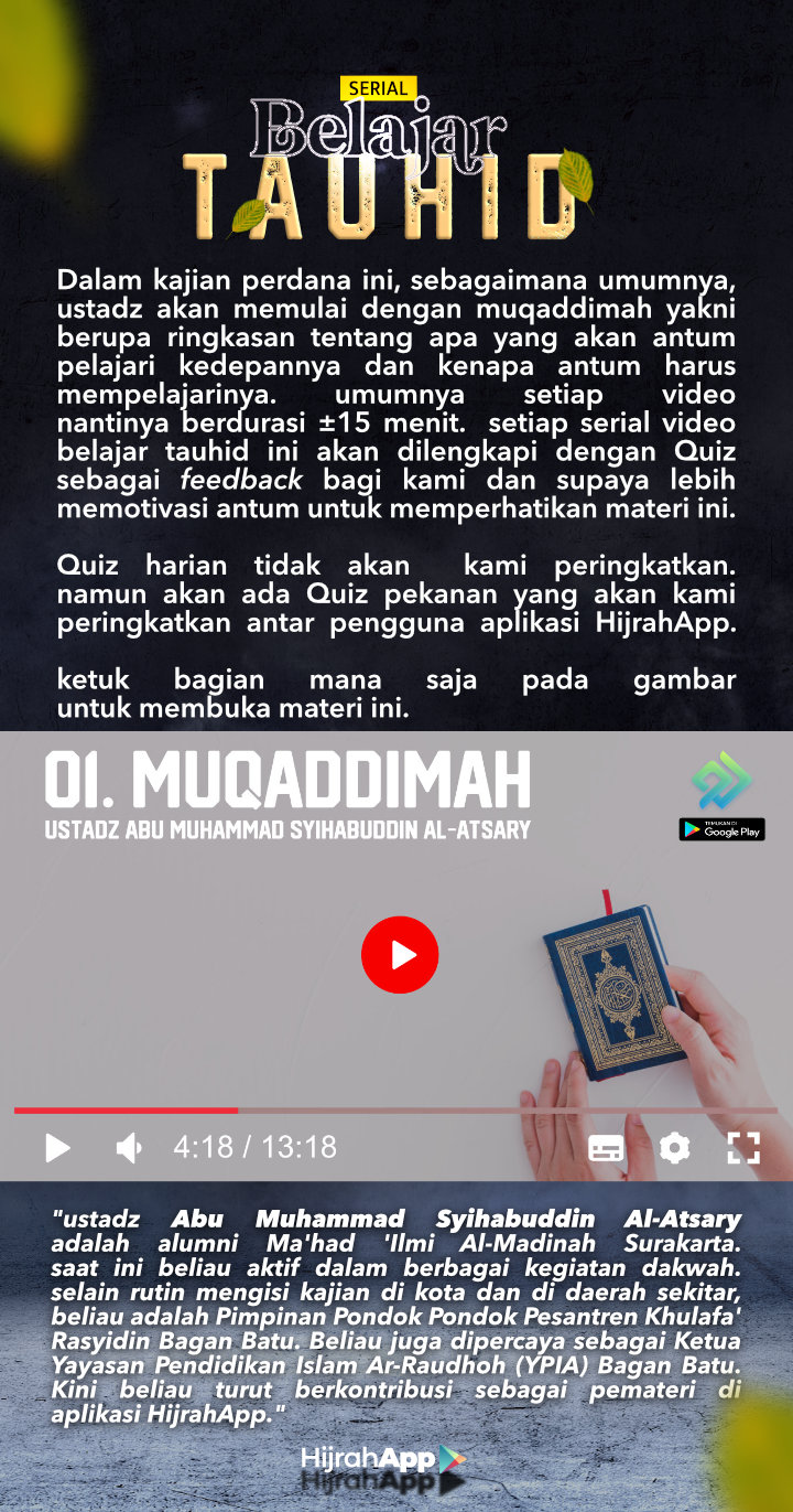 belajar tauhid
